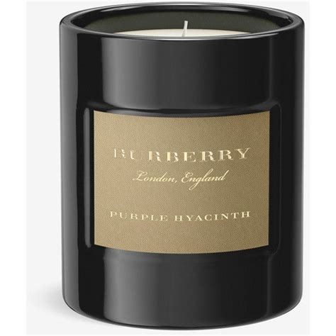 burberry purple hyacinth candle